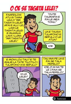 Comic - Are You A Good Person? (Samoan) (20pk)